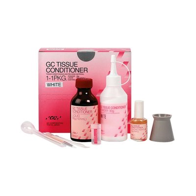 GC Tissue Conditioner WHITE 1-1miękkie podścielenie
