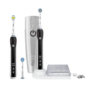 Braun Oral-B PRO 4500 CrossAction BLACK zubní kartáček 1+1 tělo