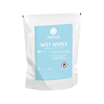 simplee vlhcene ubrousky kbelik quattro 150ks 156701