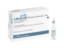 Ultracain® D ohne Adrenalin