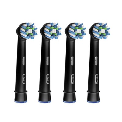 Oral-B EB50-4 CrossAction Black náhradní hlavice 4 ks