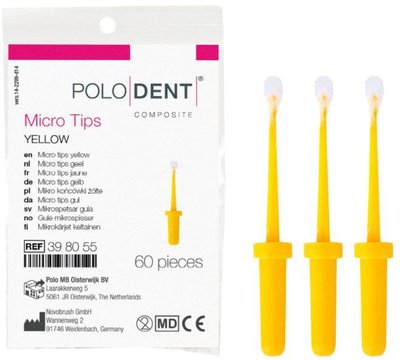 POLODENT micro Tips žluté