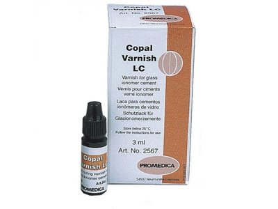 Copal Varnish LC - ochranný lak, 3ml