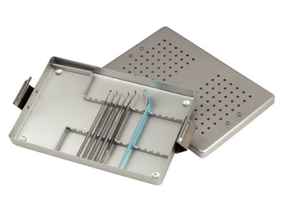 Nerezový box na sterilizaci nástrojů, typ B 824-002