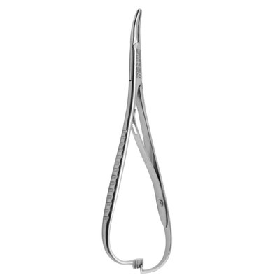 Jehelec Mathieu, zahnutý, 14cm