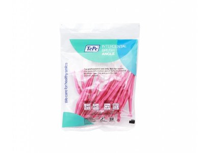 TePe Angle 0,4 mm růžové 25 ks s krytem