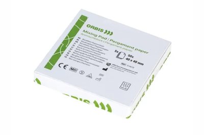 ORBIS Míchací podložky, pergam. papír, 40x40 mm 5 bloků