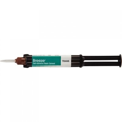 BREEZE SELF ETCH CEMENT TRANSLUCENT, 4ml stříkačka, 12x míchací koncovky (skladovat při teplotě 2 - 8 °C)
