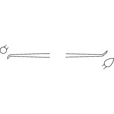 Nástroj Discoid-Cleoid na výplně ; 2,0/2,2 mm; 16,8 cm