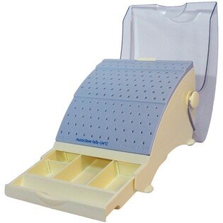 Organizer na wiertła panoramiczny Tool stand (z szarym panelem i autoklawowalną szufladką)