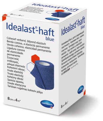 Idealast-haft color 8 cm x 4 m modré