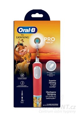 Oral-B Kids PRO elektrický zubní kartáček LION KING