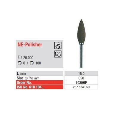 Leštící guma NE-Polierer HP 1030 6 ks