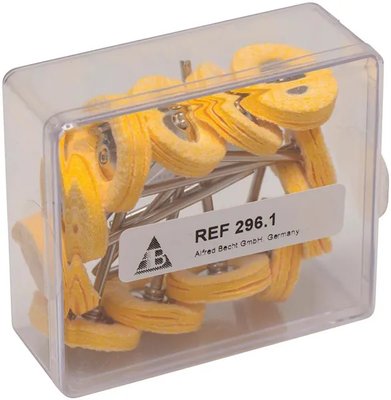 Kotouč kožený HP 22 mm 12ks