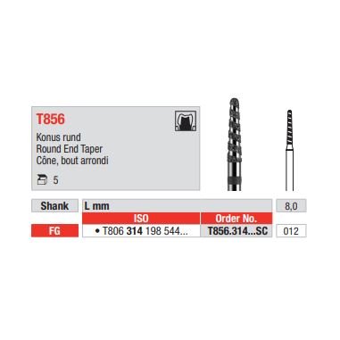 Diamant turbo FG T856.012C (5ks/bal)