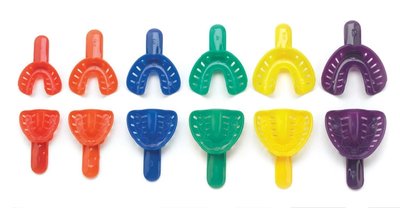 ŁYŻKI WYCISKOWE ORTODONTYCZNE DYNAFLEX - WARIANTY