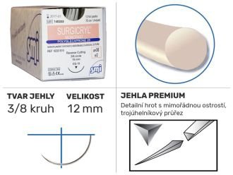 Surgicryl Monofast UP6/0 DS12