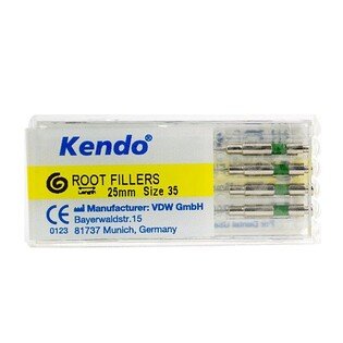 Lentulo Kendo 25mm 35 zielone bez sprężynki 4szt/op. niesterylne