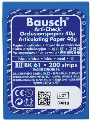 Bausch Arti-Check I-40 µm modrý