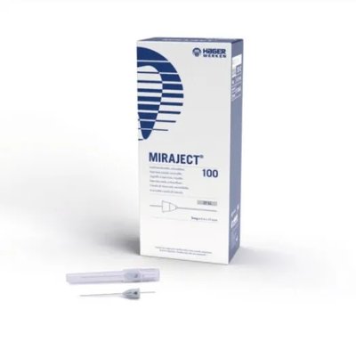 Miraject karpulové jehly 100ks, 0,4x35mm, 30/42, G27 šedé