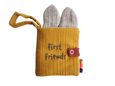 Kikadu látková knížka s králíkem