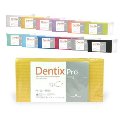 Návleky na opěrku hlavy DentixPro, 50 ks - Růžová