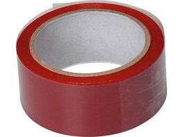 HANEL Occlusions-Folie, doppelseitig 12 µm - Spenderbox 25 m rot, 80 mm breit