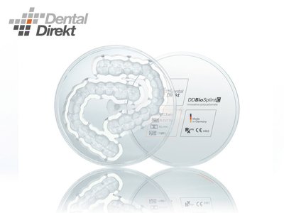 DD Bio Splint P HI Transparentní PMMA, termoplastický polymer, 20mm (K40120)