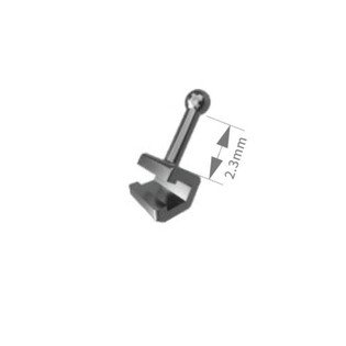 Haczyk zaciskany prawy .022”, 5.5mm otwarty Medium (Opak. 10 szt.)