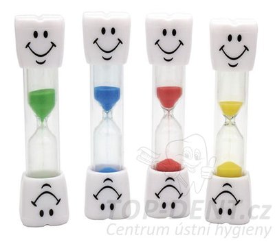 Přesýpací hodiny ve tvaru zubu (3 min.), 1ks