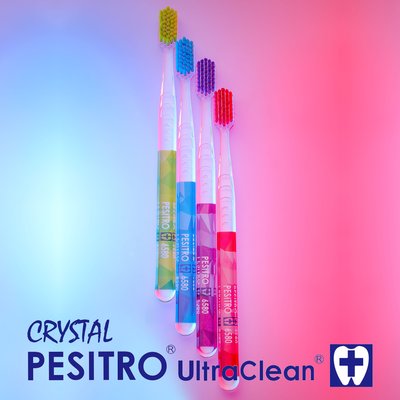 UltraSoft CRYSTAL 6580 zubní kartáček - Fialová 2725C (28) CRYSTAL