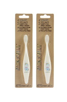 Jack N' Jill Bio s jednorožcem dětský zubní kartáček 2 ks