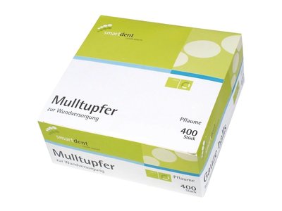 Smart gázové tampóny, nesterilní, vel. švestka