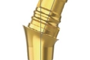 MEGAGEN AR RC-Base Abutment 22° ø4.5 - A=22°, PH=4.7, CH=4