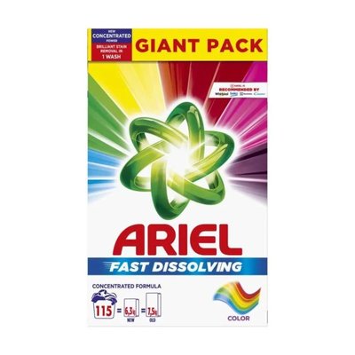 Prací prášek Ariel - Color, 100 pracích dávek