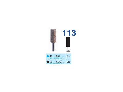 Sintrovaný diamant - cylindr Ø 5mm, extra hrubá