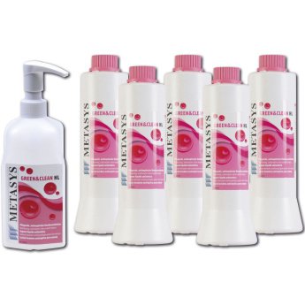 GREEN&CLEAN HL, zavád. set (5x750ml+dávkovač)