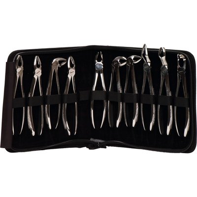 OMNIDENT Extrakční Kleště Sada (10ks)1ks