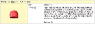 VKS OC 2,2 matrice červená 8ks