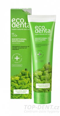 ECODENTA bělící zubní pasta s éterickými oleji pro kuřáky, 100ml