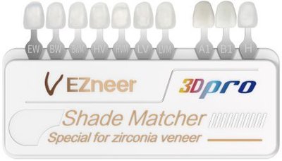 AIDITE EZneer Shade Matcher vzorník