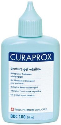 Curaprox BDC 100 Daily - żel do codziennego czyszczenia protez, butelka 60ml