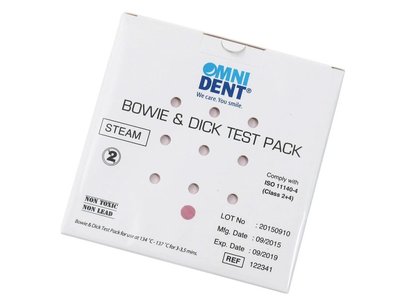 OMNI Bowie&Dick Test - povinný test autoklávu třídy B, 1ks