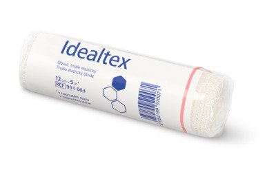 Idealtex pružné obinadlo 12 cm × 5 m - 1 ks