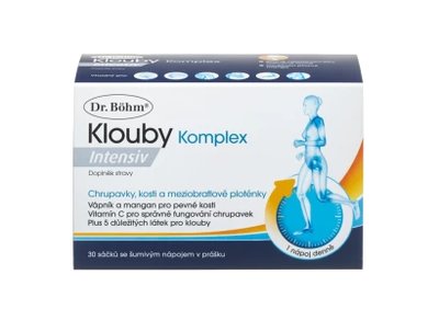 Dr. Böhm Klouby Komplex Intensiv, 30 sáčků