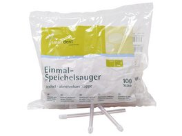 smart Speichelsauger - Packung 100 Stück blau