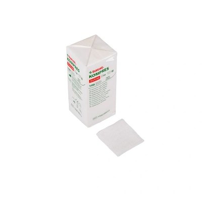Kompresy z gázy klasické 17/8vrstev, 100 ks - 10 x 20 cm