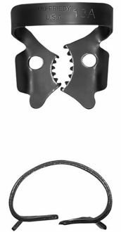 Rubber Dam Clamp 13A Hu-Friedy Black Line
