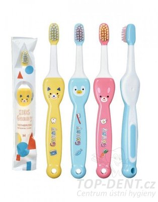 Ci Kids Gunny dětský zubní kartáček 1,5 - 6 let , flexibilní krček