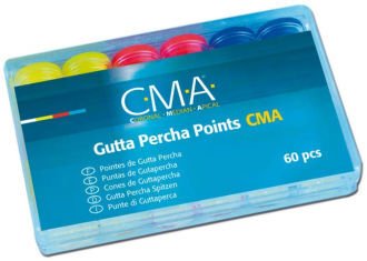 CMA guttaperčové čepy, 60ks sortiment